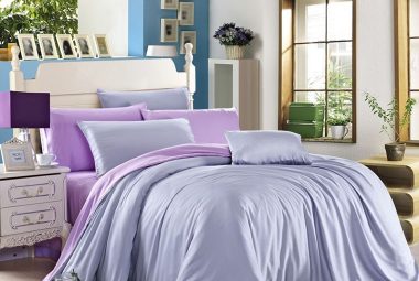 Purple Bedding foto
