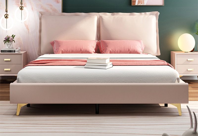 Pink Bed Frame foto