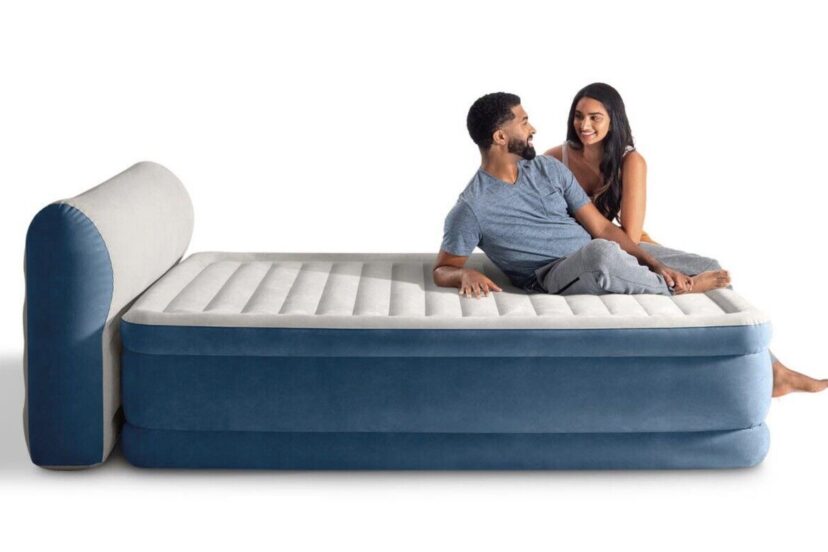 Air Mattress with Headboard