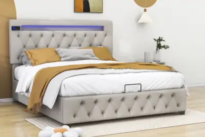 Smart Bed Frame with Speakers
