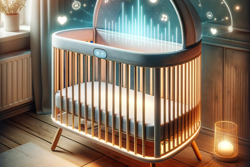 Lights and Vibrations in Smart Baby Cribs for Better Sleep Sleep Your