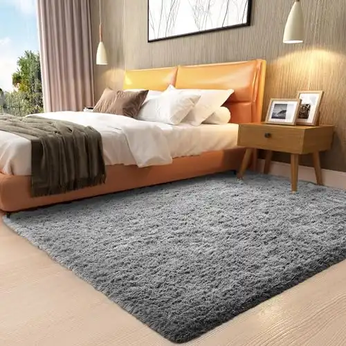 Ophanie Rug, Non Slip Small Carpets for Bedroom