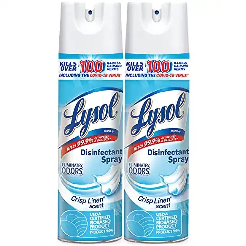 Lysol Disinfectant Spray (Pack of 2)