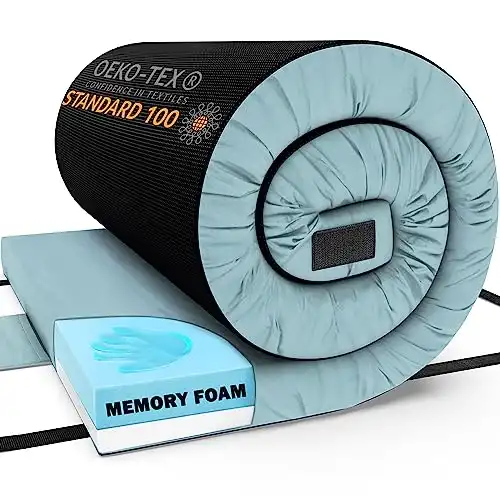 Matrix Comfort-Cell Memory Foam Roll Up Mattress