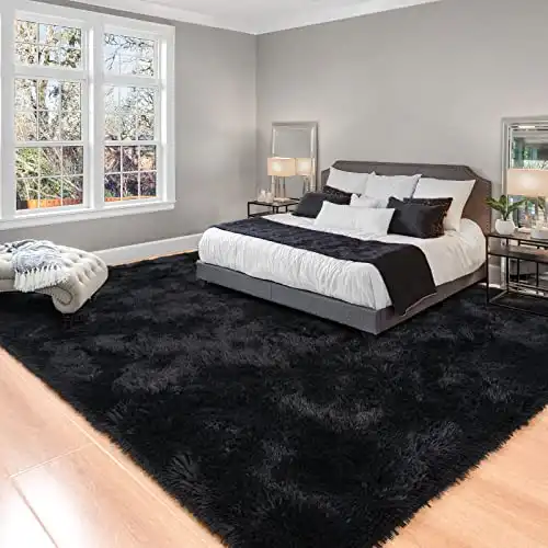 Kelarea Super Soft Shaggy Rug Fluffy Bedroom Carpets